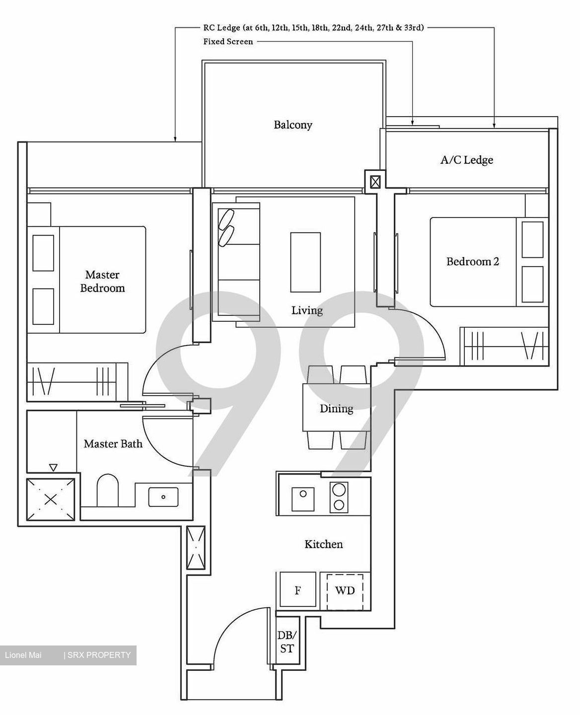 Avenue South Residence (D3), Apartment #406423831